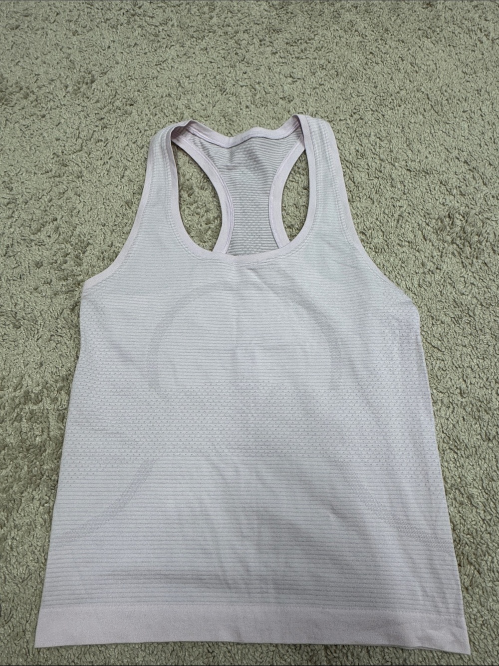 Lululemon Light Pink Swiftly (waist length) Sz 2